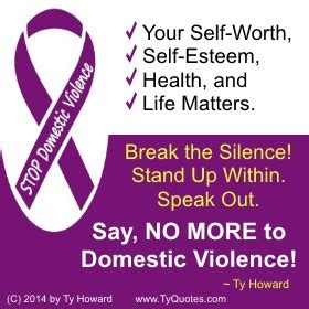 Domestic Violence Awareness Positive Quotes. QuotesGram