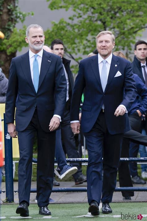 El Rey Felipe Vi Y Guillermo Alejandro De Holanda En La Fundaci N