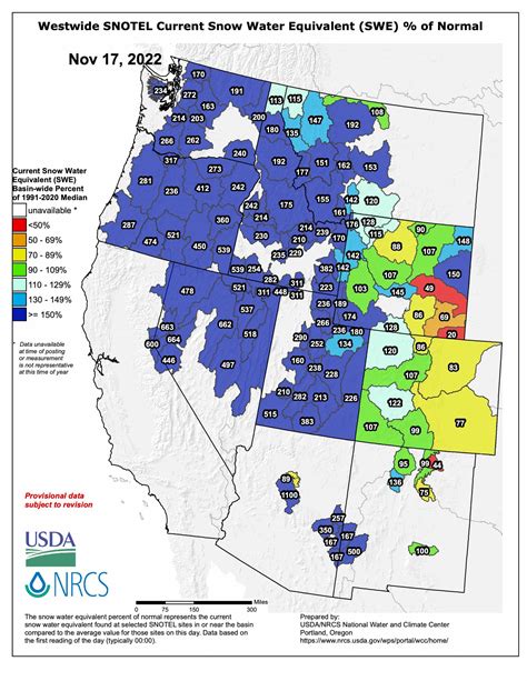 Snowpack Across the West is Double the Normal for This Time of Year ...