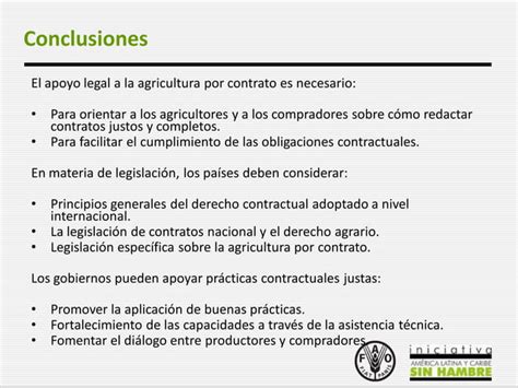 Aspectos Legales De La Agricultura Por Contrato Ppt