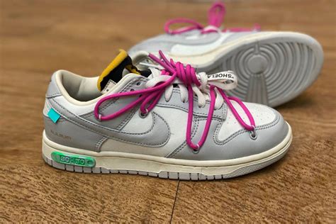 Les Premi Res Images Des Off White X Nike Dunk The Sont L Wave