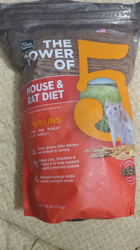 This should be good for my rats main food source right? : r/RATS