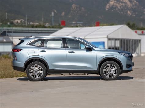 青矾绿哈弗h6新能源整车外观外观图片哈弗h6新能源 2023款 Dht Phev 110km 悦行版7407867太平洋汽车网