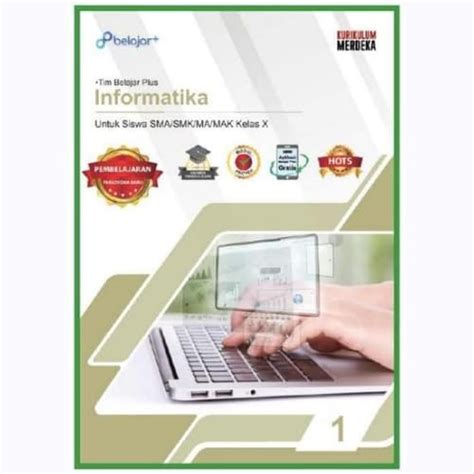 Jual Belajar Plus Buku Informatika Untuk Siswa SMA SMK MA MAK