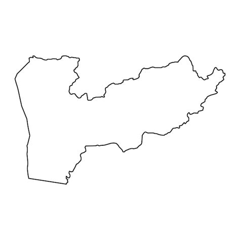 Premium Vector Farah Province Map Administrative Division Of Afghanistan