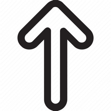 Arrow Up Arrows Outlined Up Upper Icon Download On Iconfinder