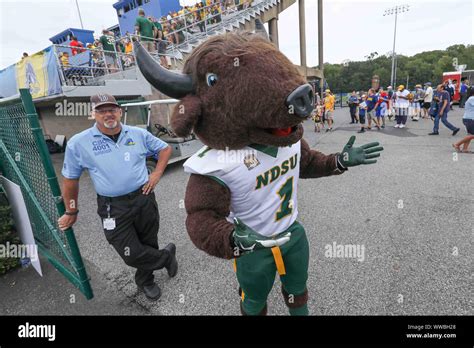 Newark De Usa 14th Sep 2019 North Dakota State Bison Mascot