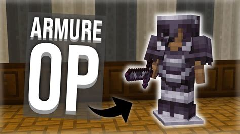 J Ai Fabriqu Une Armure Cheat Sur Minecraft Je Peux Marcher Sur La