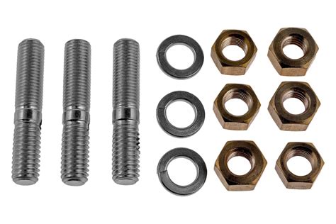 Dorman 03099 Metal Exhaust Flange Stud And Nut Kit