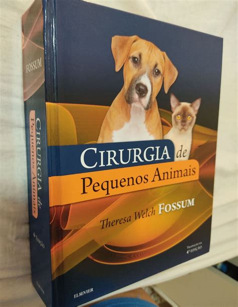 Livro Cirurgia De Pequenos Animais Livro Elsevier Usado Enjoei