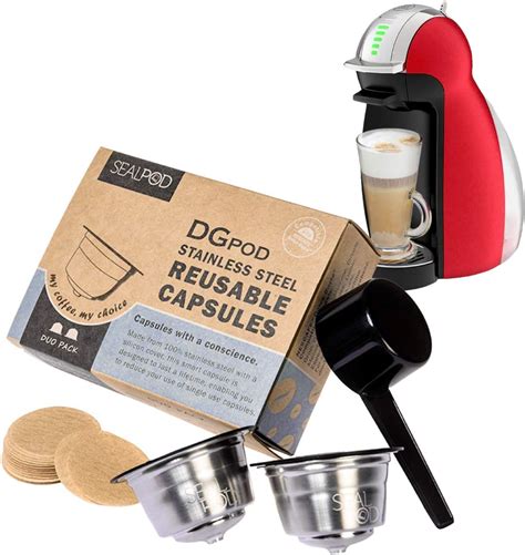 Sealpod Dolce Gusto Reusable Capsules Refillable Coffee Pods