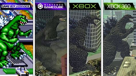 Godzilla Games Xbox 360