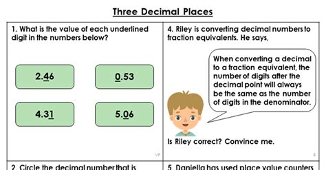 What Is Three Decimal Places