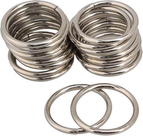 Bqlzr Silber O Ringgurtband Aus Metallgurt Mit G Rtelschnalle F R Mm