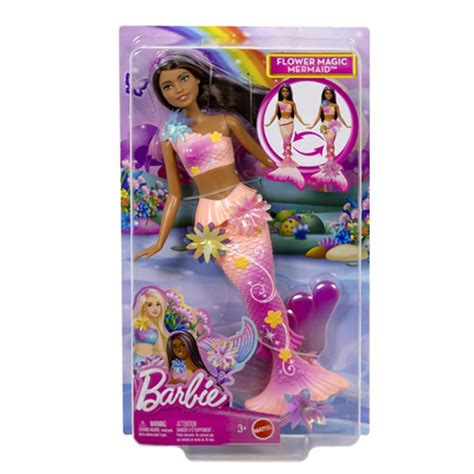 Barbie Flower Magic Mermaid Brunette Doll JDM BarbiePedia