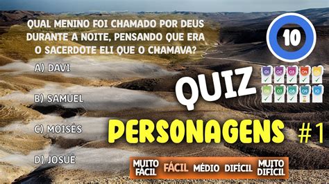 Quiz Personagens Da B Blia Perguntas E Respostas Estudo