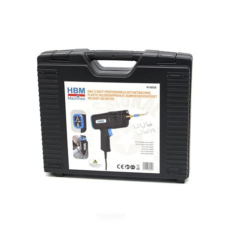 HBM 75 Watt Professional Hot Stapler Plastic Soldering Tool Bumper Repair Kit Toolsidee Ie