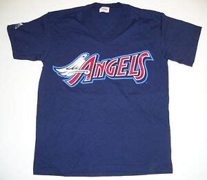 Los Angeles Angels Baseball Jersey Navy Adult | eBay