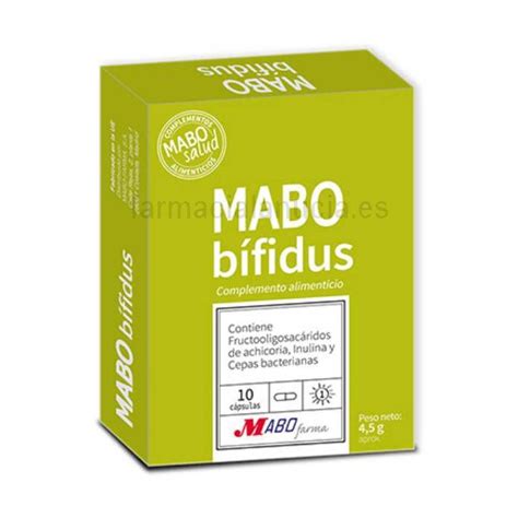 Mabo Bifidus 10 cápsulas Desde 7 98 farmacialanucia es