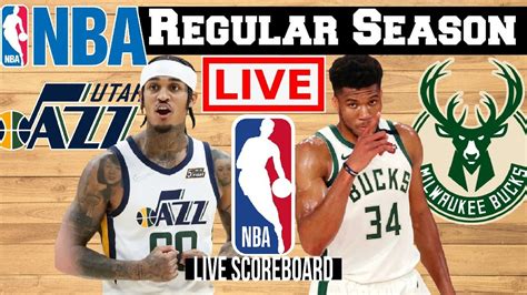 LIVE UTAH JAZZ Vs MILWAUKEE BUCKS SCOREBOARD PLAY BY PLAY BHORDZ