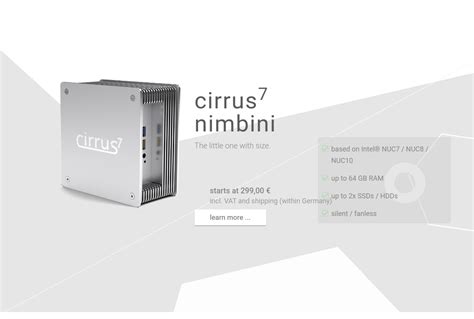 Fanlesstech Cirrus7 English Boutique