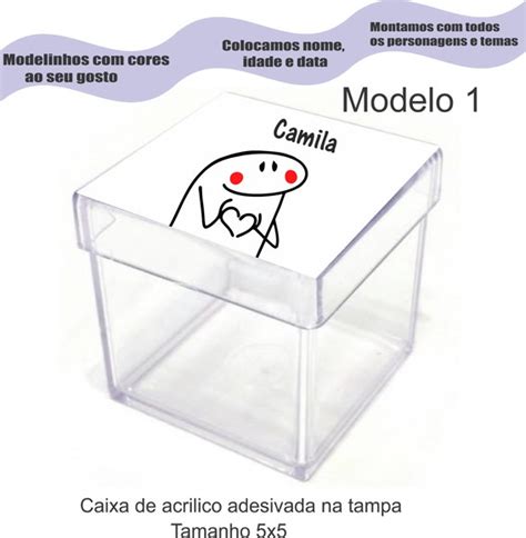 Caixa Tema Flork Compre Produtos Personalizados No Elo7