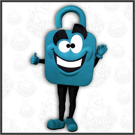 Padlock Mascot Custom Mascot Costumes Mascot Maker For Corporate