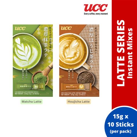 Ucc The Latte Series Instant Mixes Sticks X G Matcha Latte