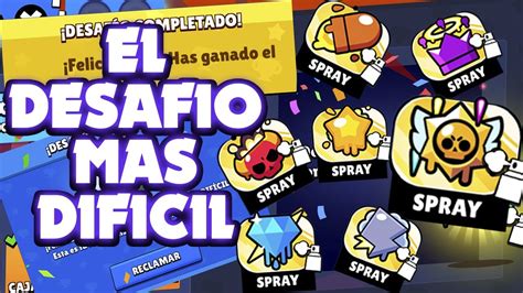 EL DESAFIO MAS DIFICIL DE BRAWL STARS DESAFIO CON MI MOD Y AMIGO