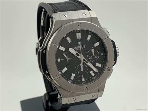 Hublot Big Bang 44mm Chronograph Fullset Like New 2 Straps 301sx1170