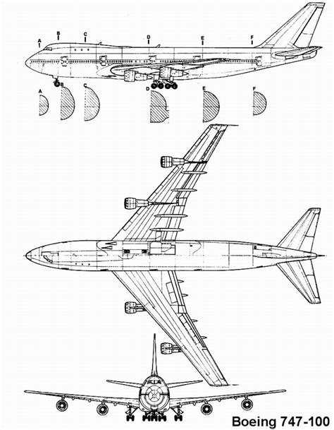 波音747三视图波音737三视图 伤感说说吧