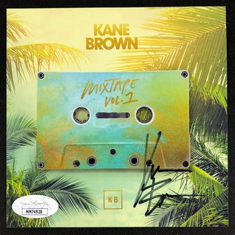 Lot Detail Kane Brown Signed Cd Cover Jsa