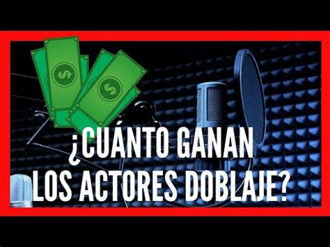 Descubre Cu Nto Gana Un Actor De Doblaje En Espa A Datos Reveladores Y