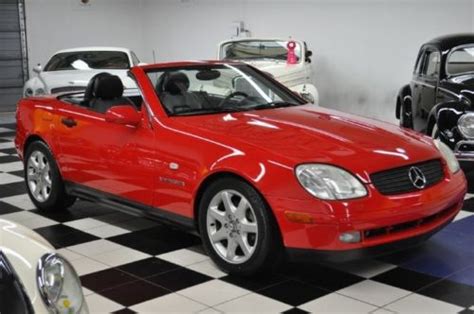 Buy Used Low Mileage Pristine Condition Most Desirable Colors Slk 230 Convertible In