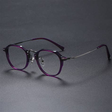 Wholesale Highend Pure Titanium Metal Eyeglass 9676 Rebornvision