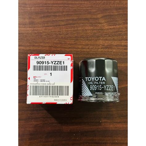 TOYOTA กรองน้ำมันเครื่องโตโยต้า YZZE1 อัลติส ยาริส วีออส แท้ รหัสสินค้า ...