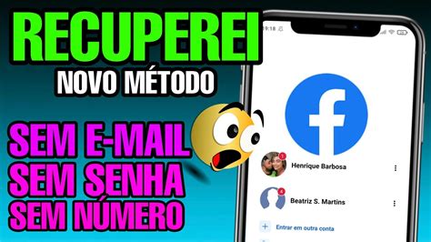 COMO RECUPERAR CONTA DO FACEBOOK SEM E MAIL SEM SENHA E SEM NÚMERO