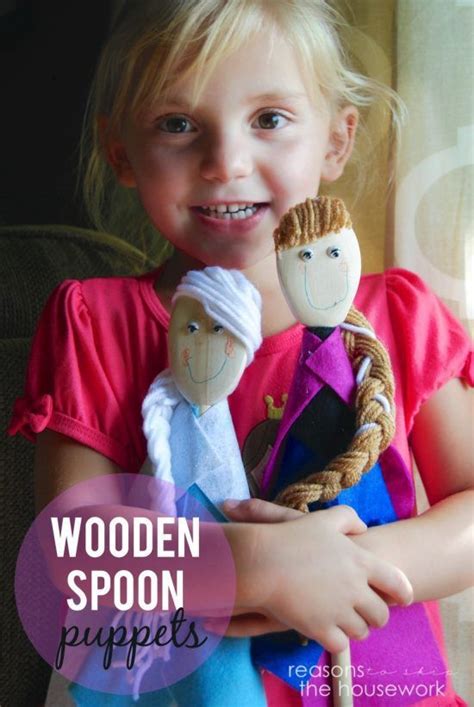 Wooden Spoon Puppets – REASONS TO SKIP THE HOUSEWORK