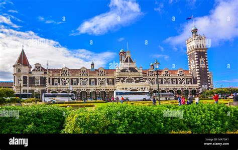 Dunedin Railway Station - Dunedin, New Zealand Stock Photo - Alamy