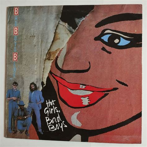 Винтажная виниловая пластинка LP Bad Boys Blue Hot Girls Bad Boys