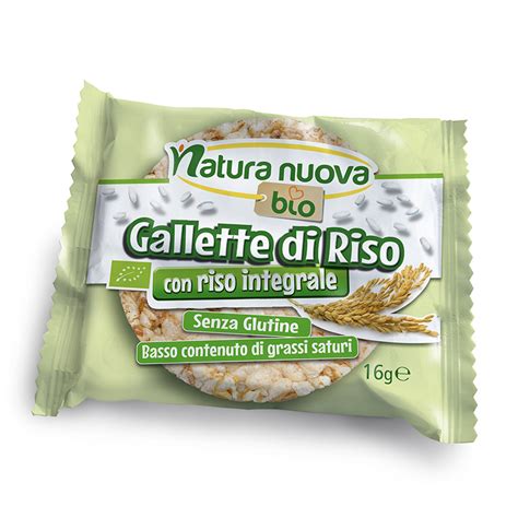 Gallette Bio Riso Integrale G Pz Crt Zaniboni Snack