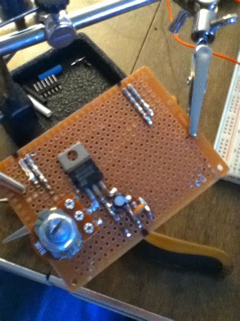 Adjustable Breadboard Power Supply