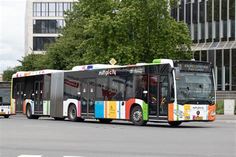 Люксембург Mercedes Benz Citaro C2 G hybrid 52 Фото Автобусный