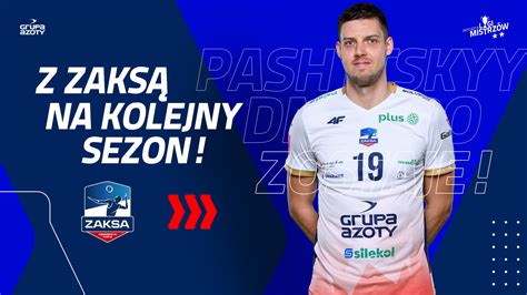 Dmytro Pashytskyy zostaje w ZAKSIE ZAKSA Kędzierzyn Koźle