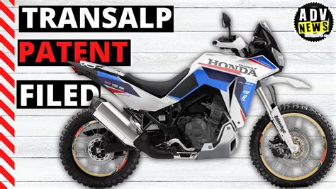 Honda Transalp Patent Revealed Adv Update Youtube