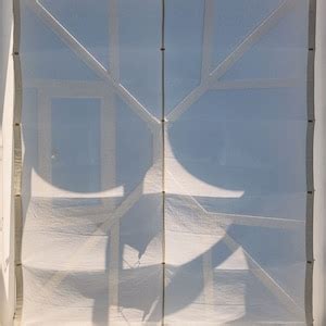 Skylight, Rooflight, Lantern Retractable Curtain in 100% Cotton Muslin ...