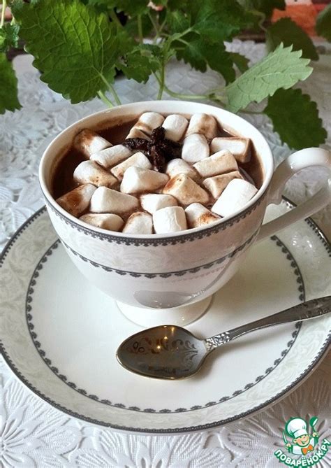 Горячий шоколад с зефиром – кулинарный рецепт