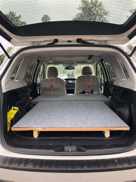 Subaru Forester 2015 Basic Camper Build Out For 112 Subaru Forester