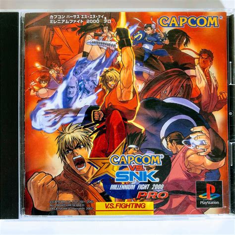 Capcom Vs Snk Millennium Fight Pro Ps Japan Import Retrobit Game