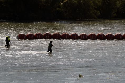 Justice Department Sues To Force Texas To Remove Floating Barriers In Rio Grande Houston Style